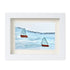 Sea Breeze Sailboats Sea Glass Framed Art - image 18
