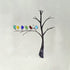 Birds Perched On A Branch Sea Glass Framed Art - image 2