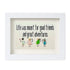 Good Friends & Great Adventures Sea Glass Framed Art - White - 6" X 8" - image 12