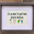 Good Friends & Great Adventures Sea Glass Framed Art - image 8