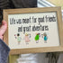 Good Friends & Great Adventures Sea Glass Framed Art - image 0