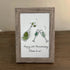 "Cheers to Us" Custom Anniversary Sea Glass Framed Art - image 7