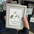 "Cheers to Us" Custom Anniversary Sea Glass Framed Art - image 4