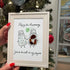 Salt & Pepper Custom Anniversary Sea Glass Framed Art - image 3