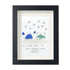 "I Love You to the Beach and Back" Crab Sea Glass Framed Art - Black - 8" X 6" - image 11