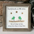 Good Friends Are Like Stars Birds Sea Glass Framed Art - image 4