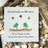 Good Friends Are Like Stars Birds Sea Glass Framed Art - image 3