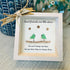 Good Friends Are Like Stars Birds Sea Glass Framed Art - image 7