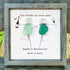 Long-Distance Friendship & Champagne Sea Glass Framed Art - image 6