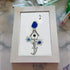 Singing Blue Bird & Joyful Birdhouse Sea Glass Framed Art - image 3