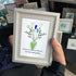 Flowers Bouquet Sisterhood Sea Glass Framed Art - image 5