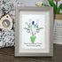 Flowers Bouquet Sisterhood Sea Glass Framed Art - image 7