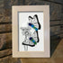Butterflies & Daisies Garden Sea Glass Framed Art - image 4