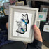 Butterflies & Daisies Garden Sea Glass Framed Art - image 7