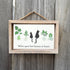 Long-Distance Bestie Cat & Plant Sea Glass Framed Art - image 8