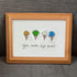 "You Make Life Sweet" Ice Cream Sea Glass Framed Art - image 5