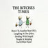 The Bitches Times Shell Bestie Sea Glass Framed Art - image 2