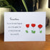 The Most Fragrant Rose Grandma Sea Glass Framed Art - Seaglass Card - 6" X 8" - image 1