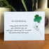 Luck & Blessings in Every Piece Sea Glass Framed Art - Seaglass Card - 6" X 8" - image 1