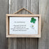 Luck & Blessings in Every Piece Sea Glass Framed Art - image 0