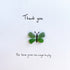 Green Butterfly Thank You Quote Sea Glass Framed Art - image 2