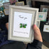 Green Butterfly Thank You Quote Sea Glass Framed Art - image 4