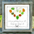 Timeless Love Multicolor Heart Sea Glass Framed Art - image 7