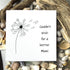 "Couldn't Wish for a Better Mom" Dandelion Sea Glass Framed Art - Seaglass Card - 8" X 8" - image 1