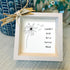 "Couldn't Wish for a Better Mom" Dandelion Sea Glass Framed Art - image 4