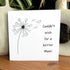 "Couldn't Wish for a Better Mom" Dandelion Sea Glass Framed Art - image 3