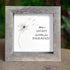 "Make a Wish & Follow Your Dreams" Dandelion Sea Glass Framed Art - image 5
