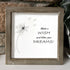 "Make a Wish & Follow Your Dreams" Dandelion Sea Glass Framed Art - image 0