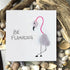 "BE FLAMAZING" Pink Flamingo Sea Glass Framed Art - image 3