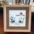 Goodbyes Are Not Forever Bird Scene Sea Glass Framed Art - image 4