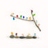 Rainbow Bird Flock Sea Glass Framed Art - image 2
