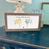 "Friends are the family we choose" Bird Friends Sea Glass Framed Art - image 4