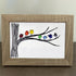 Rainbow Bird Gathering Family Sea Glass Framed Art - image 5