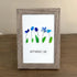 Happy Mother's Day Flower Bouquet Sea Glass Framed Art - image 5