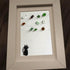 Playful Cat And Birds Sea Glass Framed Art For Pet Lovers - image 8