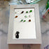 Playful Cat And Birds Sea Glass Framed Art For Pet Lovers - image 7
