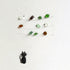 Playful Cat And Birds Sea Glass Framed Art For Pet Lovers - image 2
