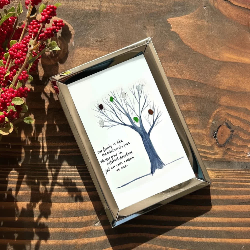 Family Tree Sea Glass Framed Art - image 8
