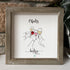 Celebtate Friendship "Cheers Besties Forever" Sea Glass Framed Art - image 5
