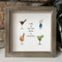 "Life Is Better With A Cocktail" Sea Glass Framed Art - image 0
