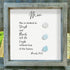 Strength & Dignity & Joy Sea Glass Framed Art For Mom - image 6