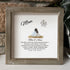 "Mom: Unconditional Love" Customizable Name Sea Glass Framed Art - image 5