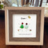 Sisterhood Handcrafted Sea Glass Framed Art - image 4