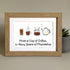 Cherished Friendship & Warm Coffee Sea Glass Framed Art - image 3