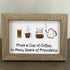 Cherished Friendship & Warm Coffee Sea Glass Framed Art - image 11