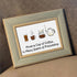 Cherished Friendship & Warm Coffee Sea Glass Framed Art - image 6